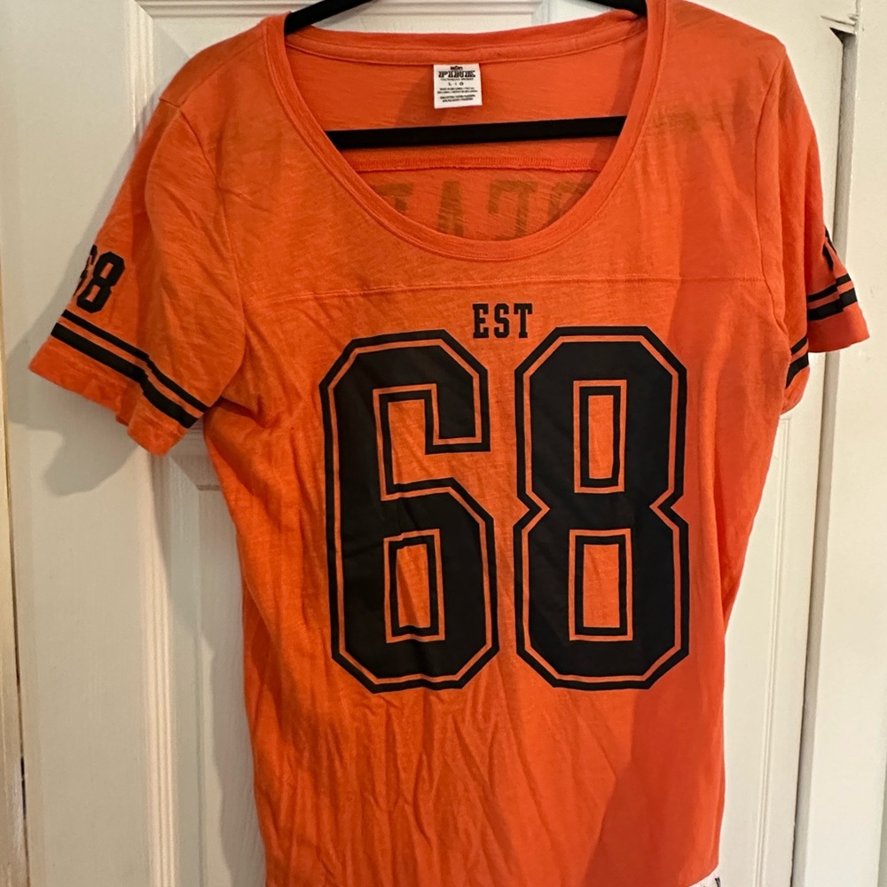 Orange Graphic Tee